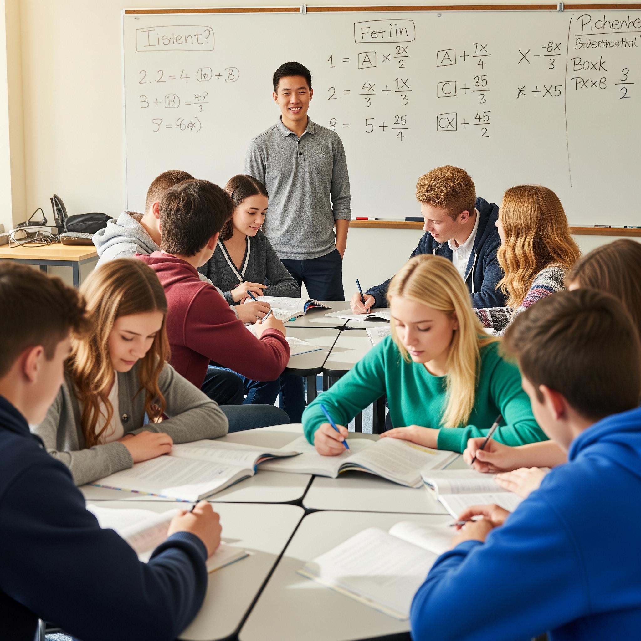 Stages intensifs de mathématiques et physique